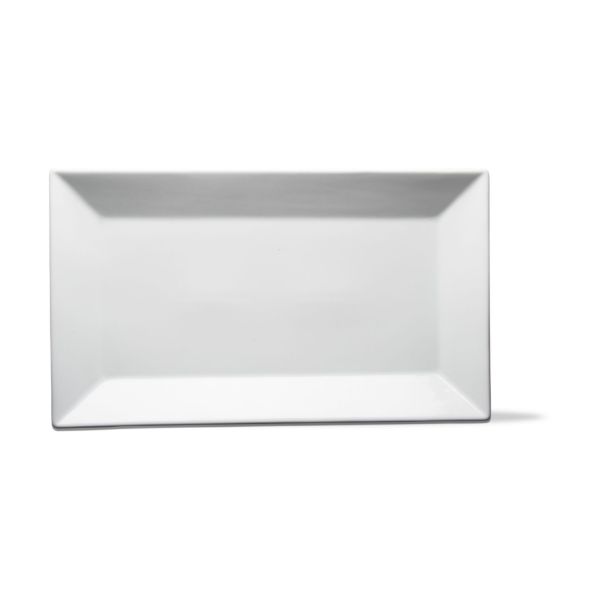 Whiteware 18 inch Rectangular Serving Platter - White