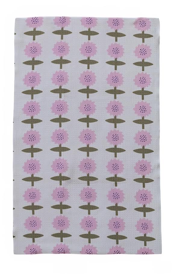 Printed Recycled Microfiber Tea Towel