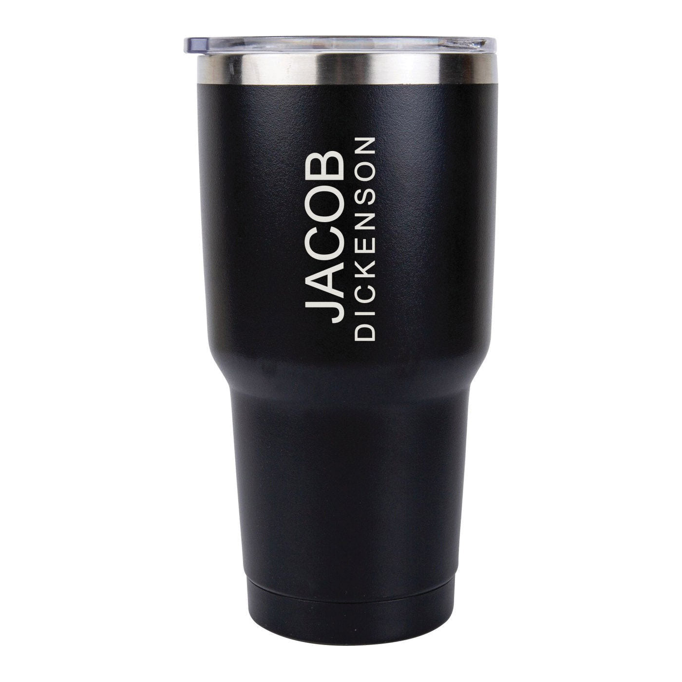 Black Tumbler - Customizable