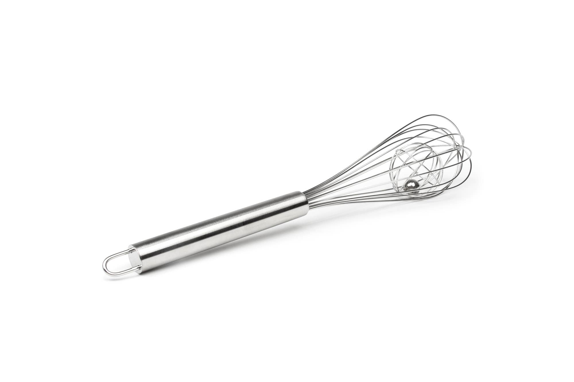 Fox Run Basket Cage Whisk, Stainless Steel, 12"