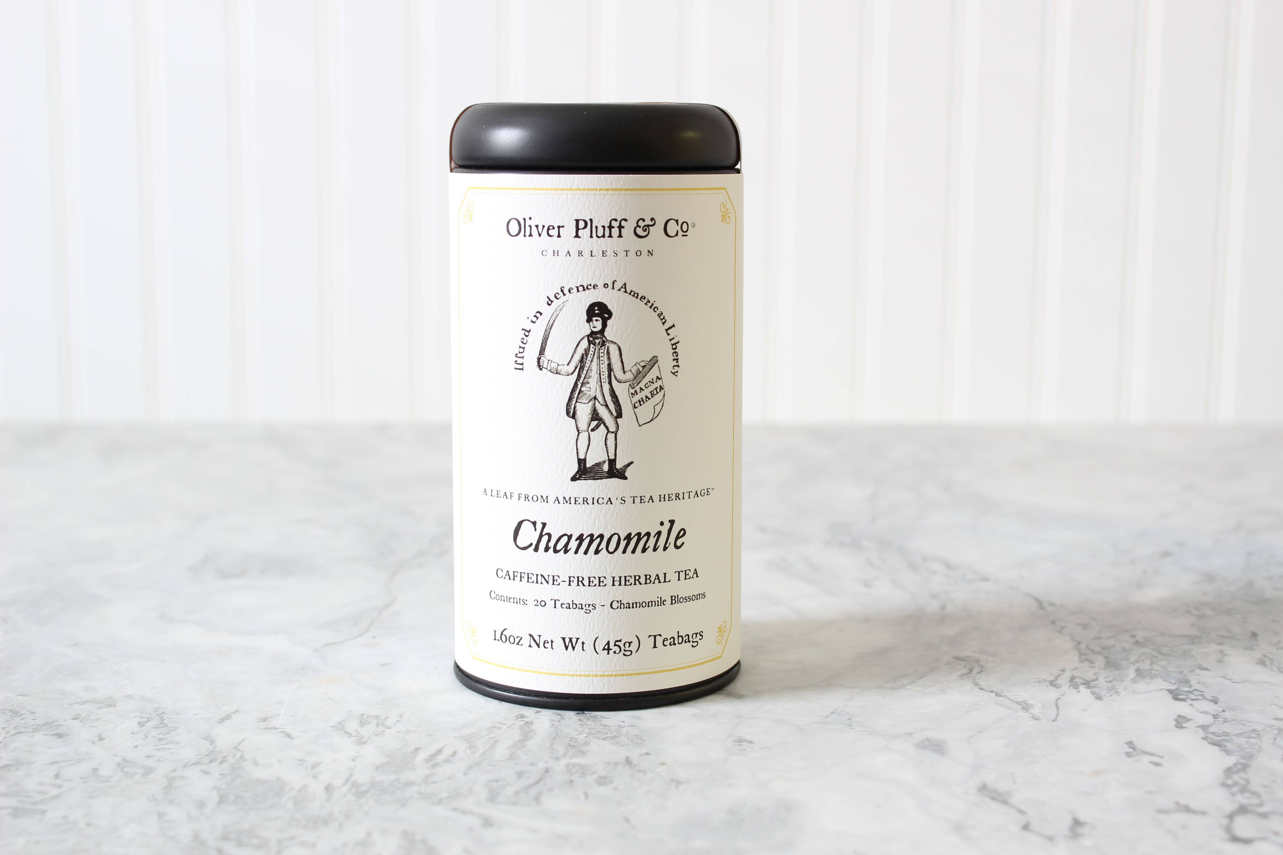 Chamomile Tea - Caffeine Free 20 Teabags in Signature Tea Tin