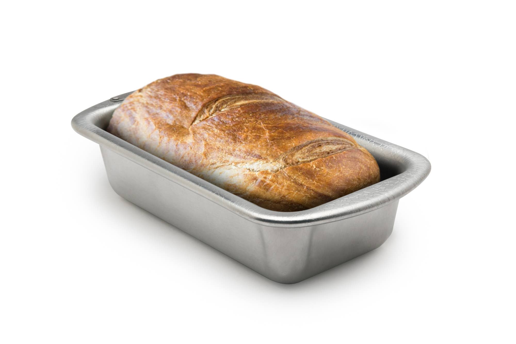 Doughmakers Pebble Textured Aluminum Loaf Pan, 8.5" x 4.5"