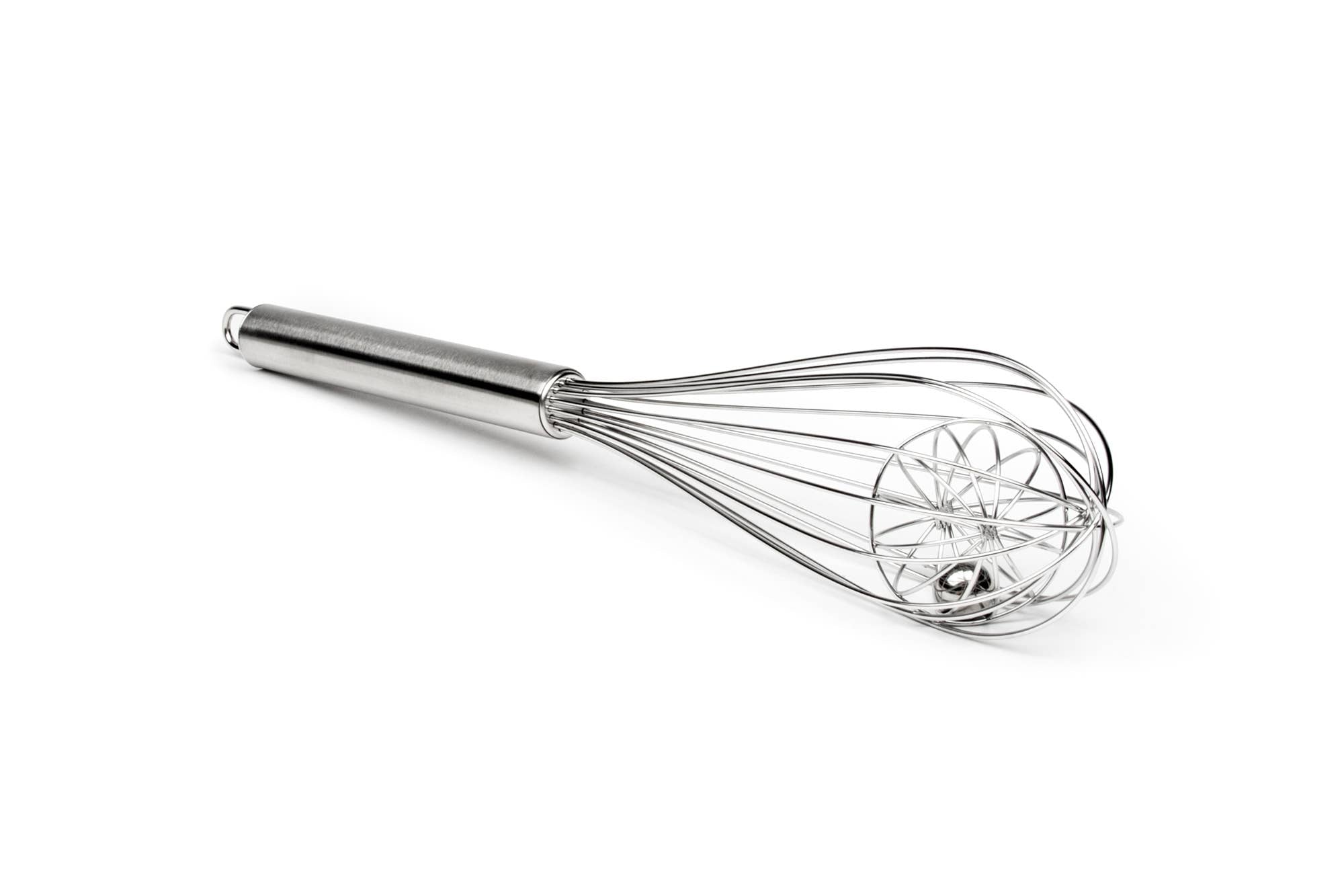Fox Run Basket Cage Whisk, Stainless Steel, 12"