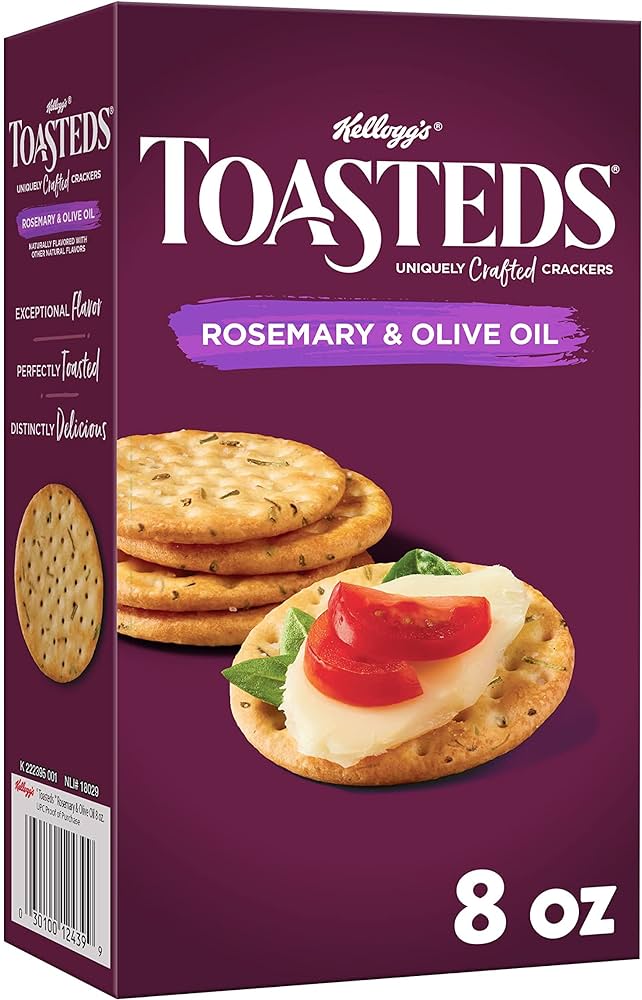 Toasteds Rosemary & Olive Oil Crackers