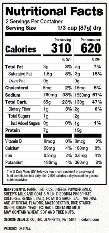 Cheese Risotto (Quick Cook)