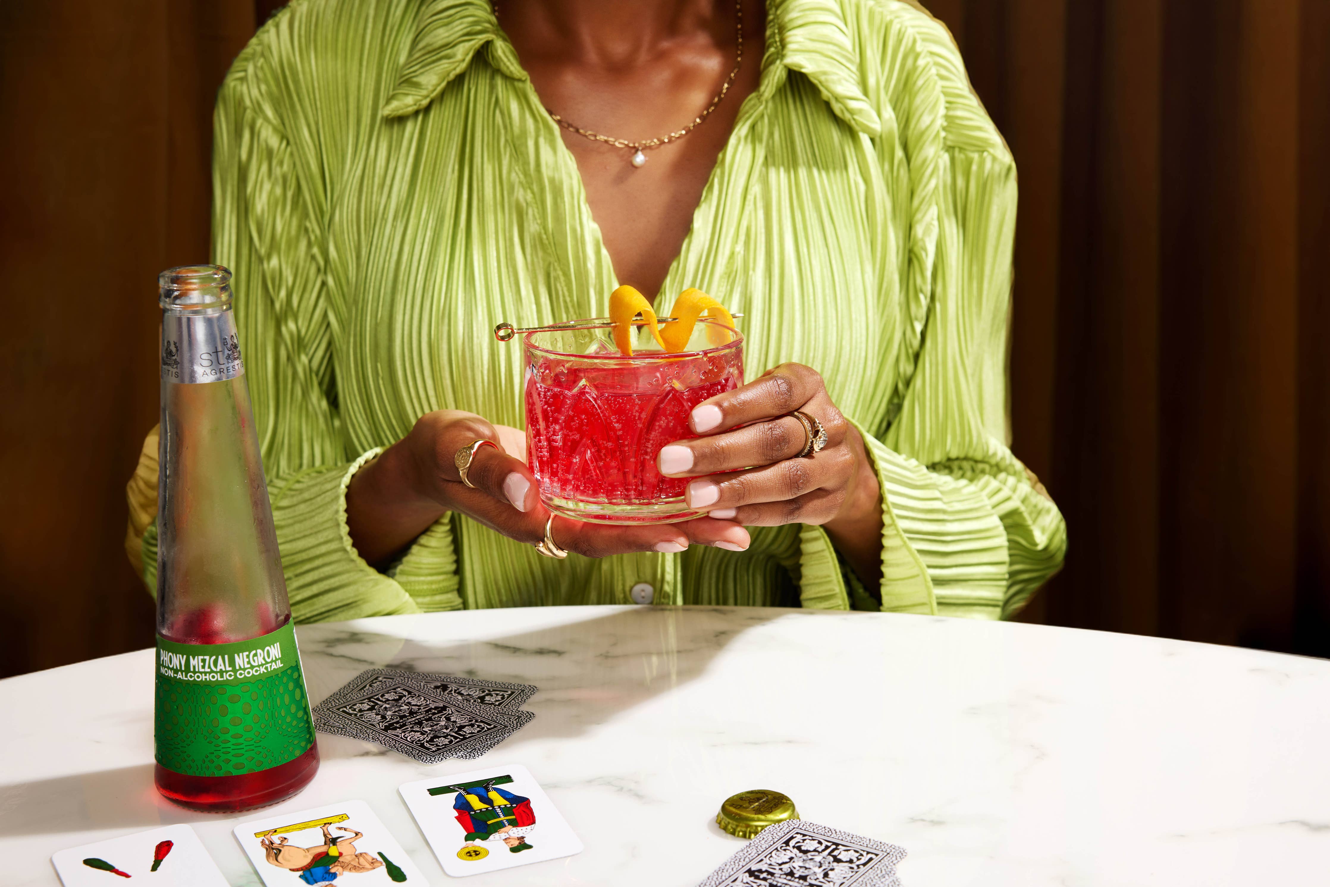 St. Agrestis Non-Alcoholic Phony Mezcal Negroni