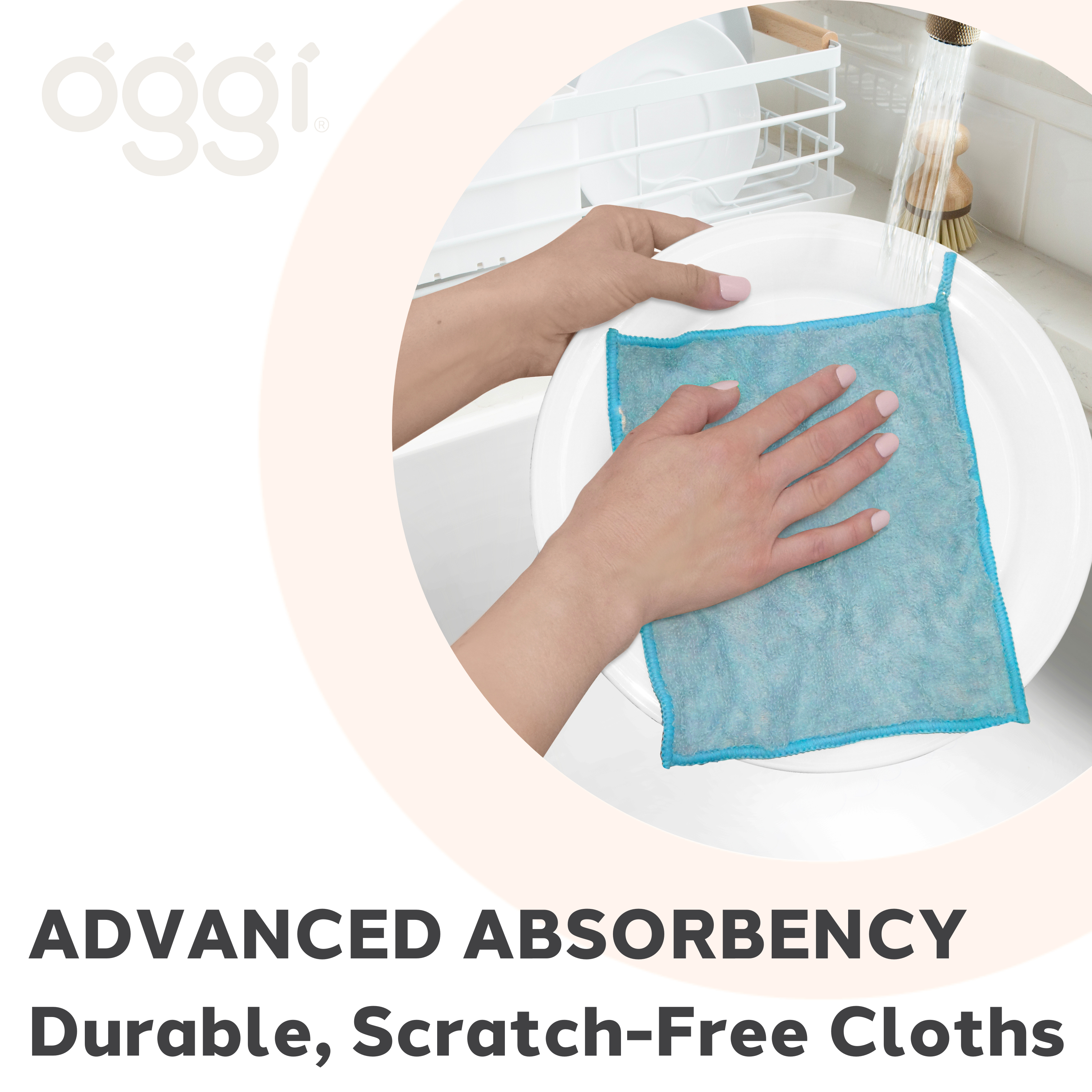 Oggi Bambou Kitchen Cloths - Set of 6