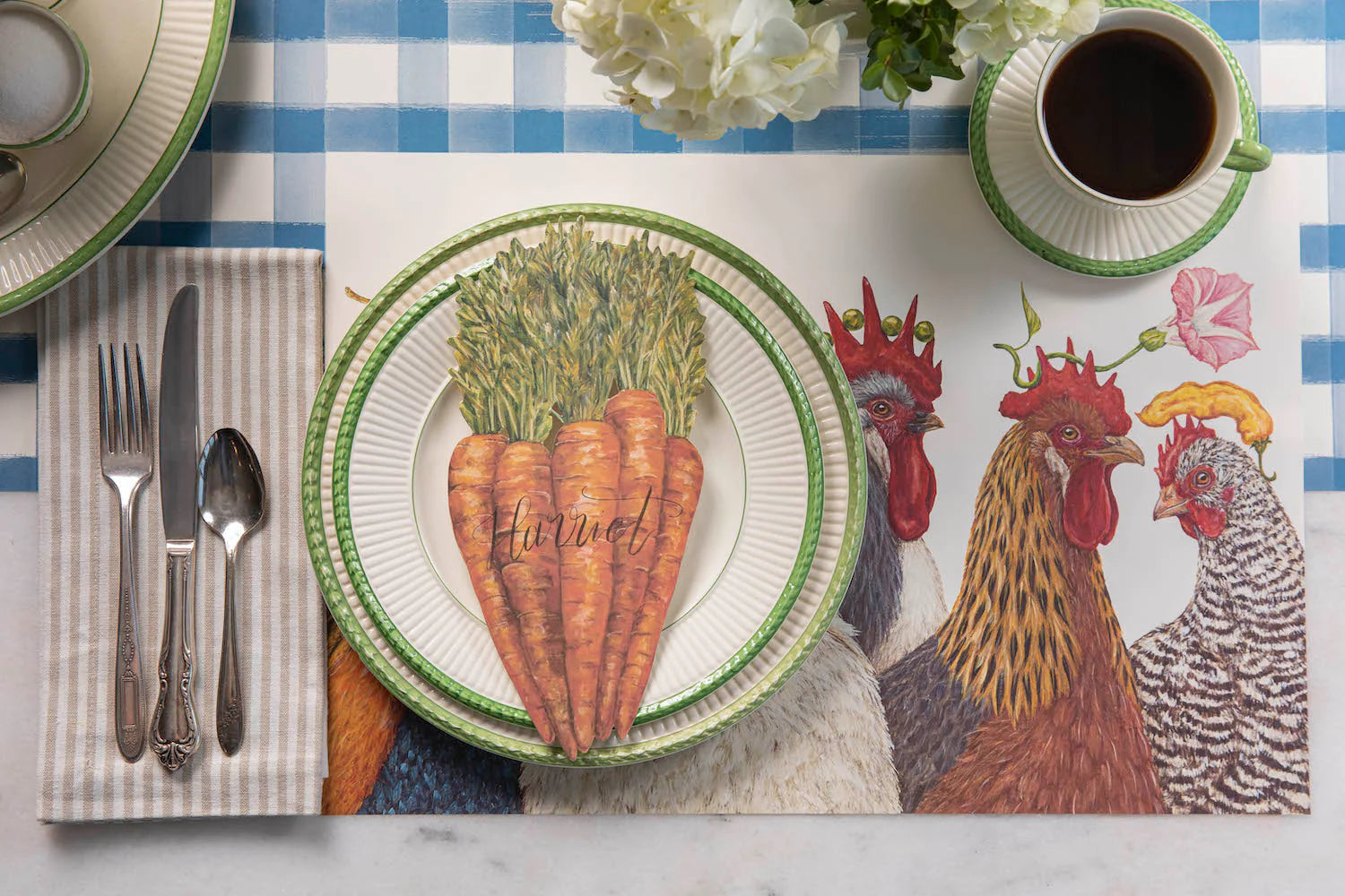 Hester & Cook Chicken Social Placemats