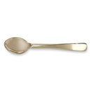 Lustrous Appetizer Spoon, Gold