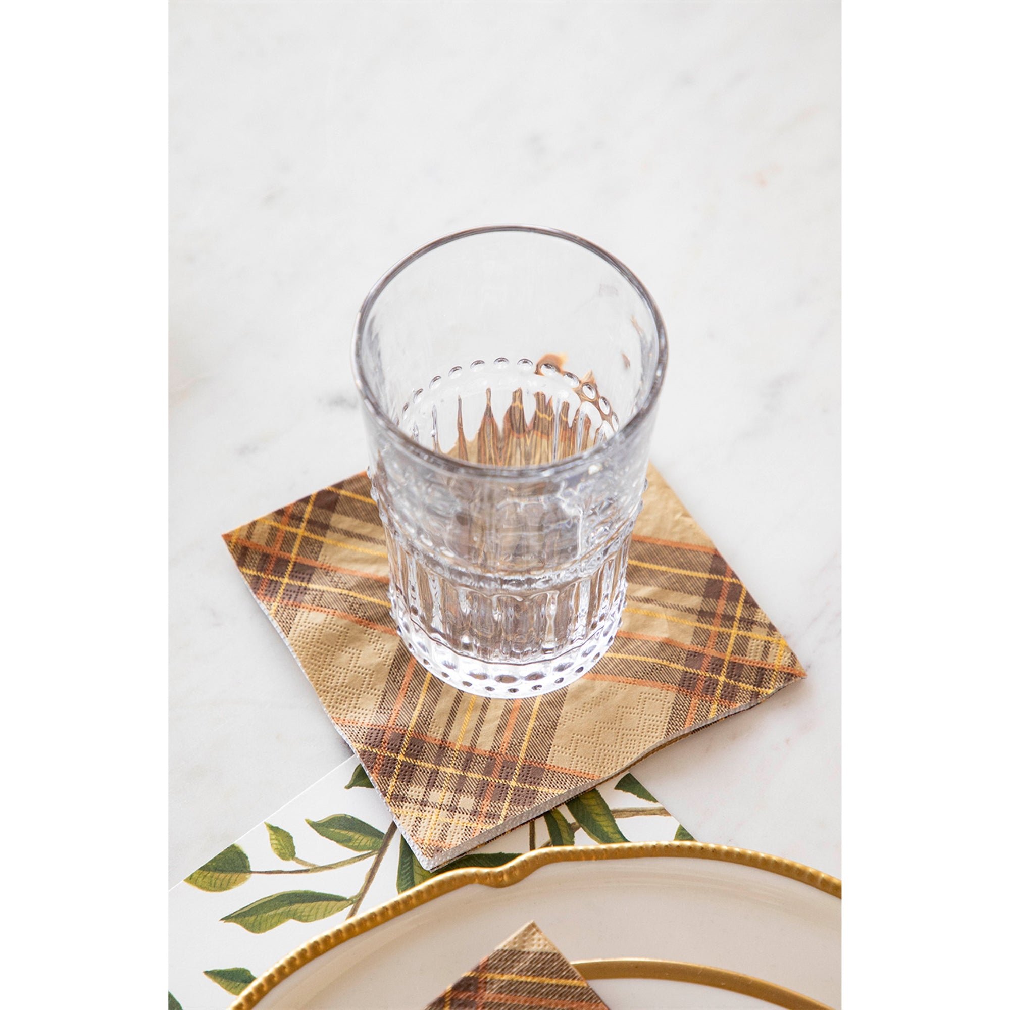 Hester & Cook Autumn Plaid Napkins
