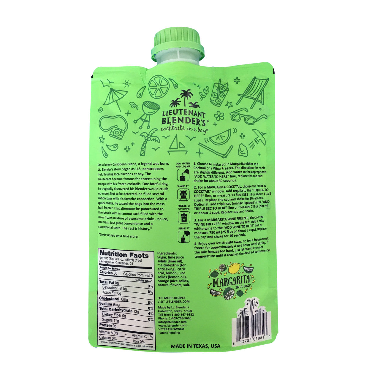 Margarita in a Bag Mix