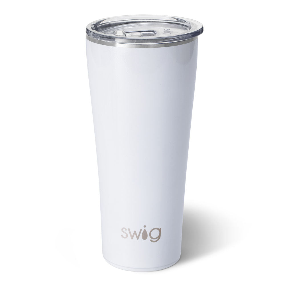 SWIG Stainless Steel Insulated Tumbler Shimmer Diamond White