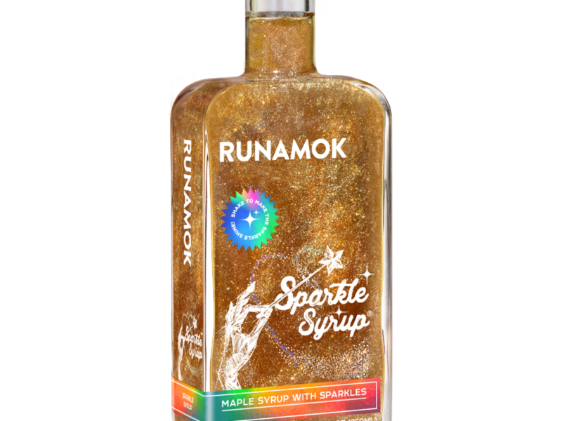 Runamok Bourbon Sparkle Infused Maple Syrup