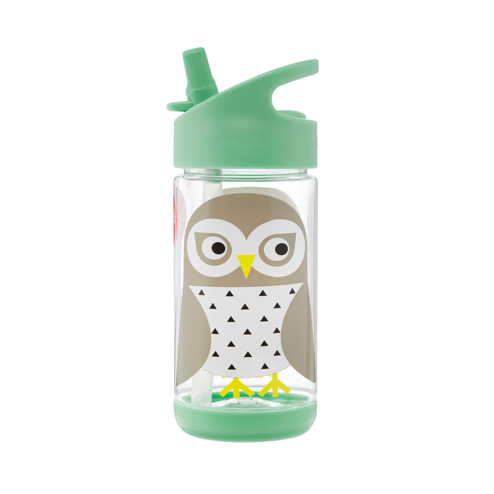 3 Sprouts Children's Animal Print Water Bottle