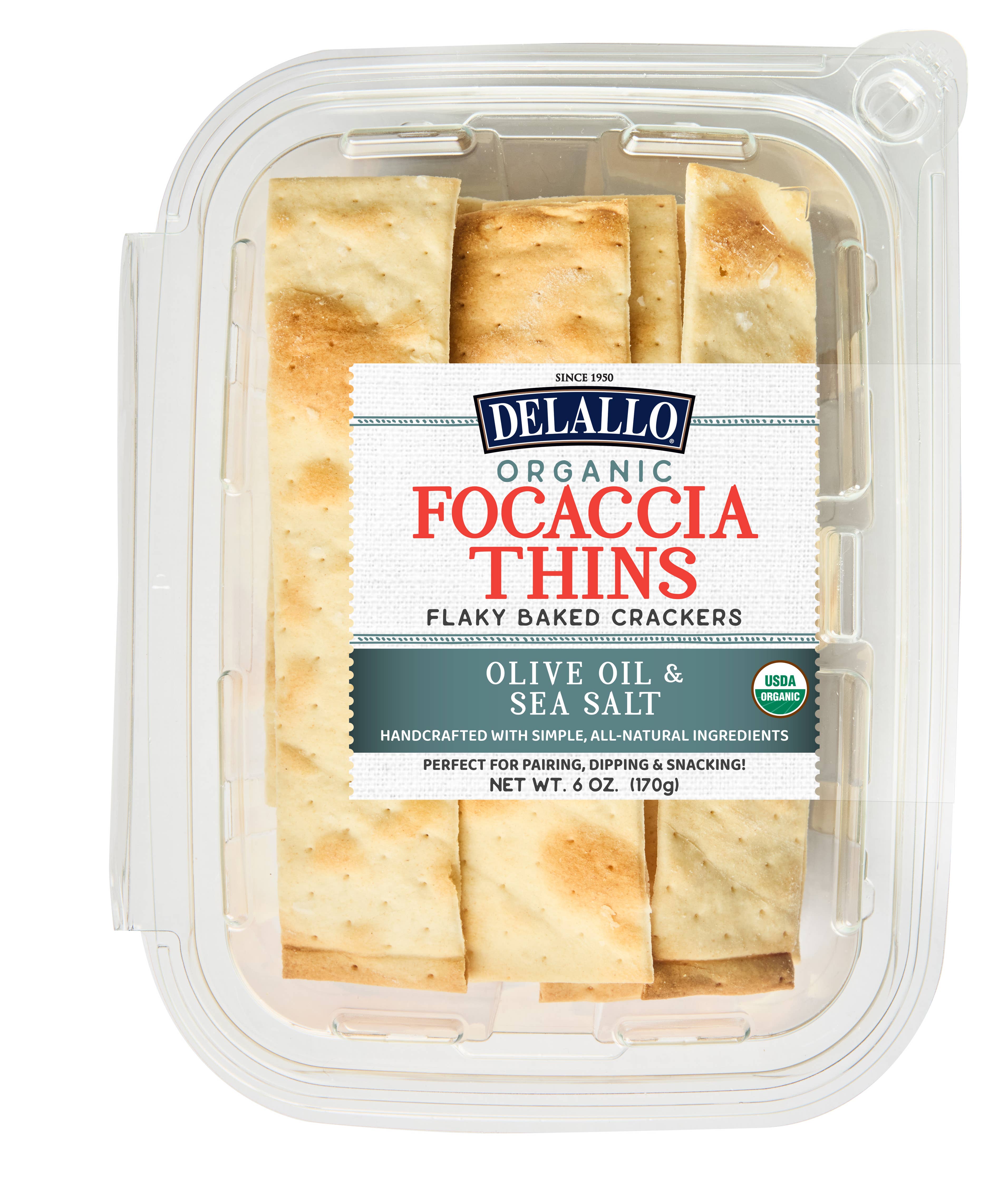 Organic Focaccia Thins