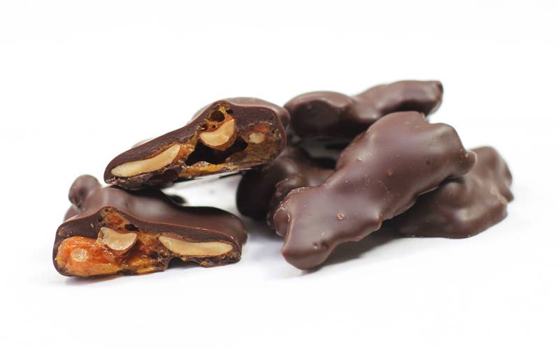 Chocolate Covered Peanut Brittle Pouch