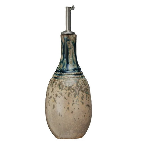 10 oz. Stoneware Oil Cruet