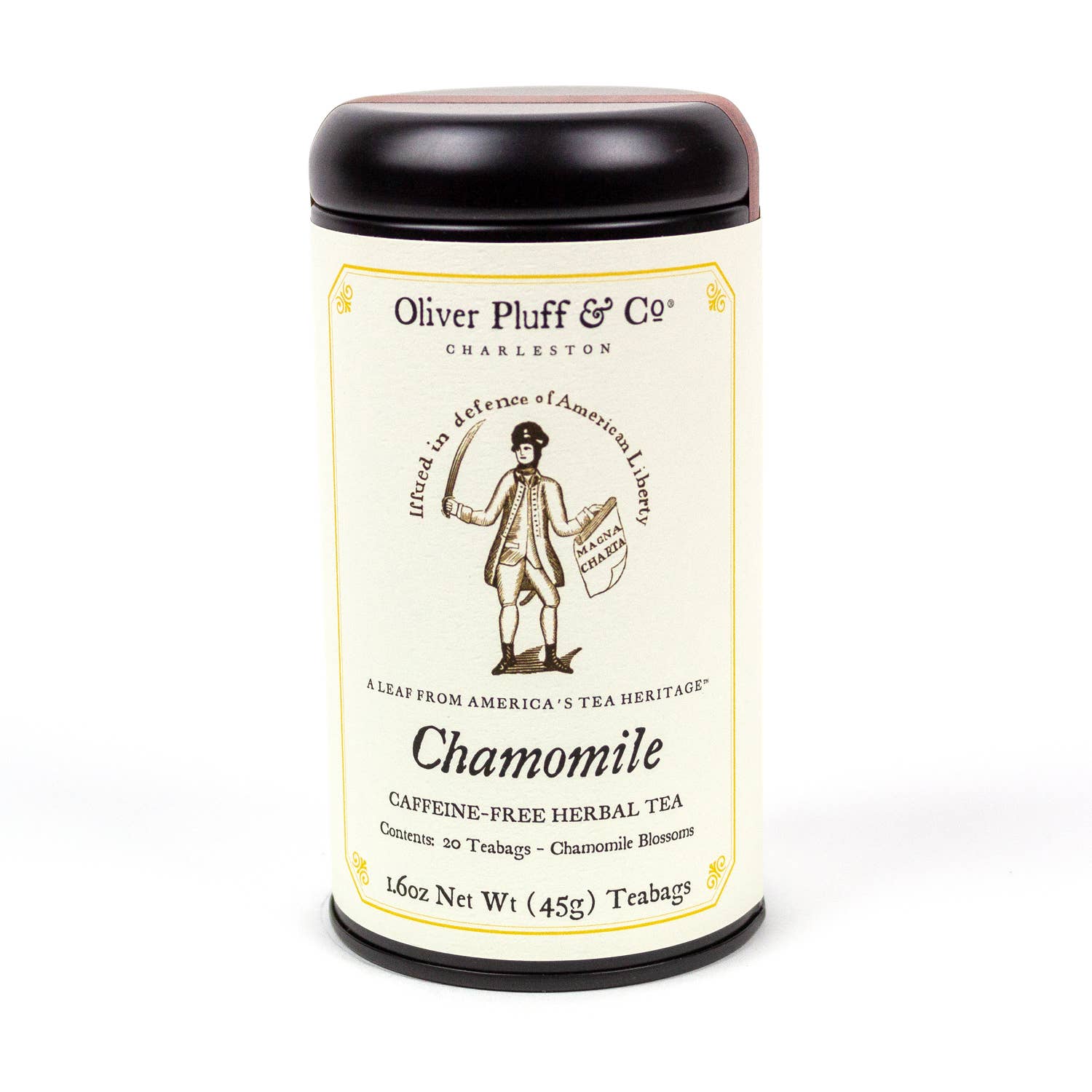Chamomile Tea - Caffeine Free 20 Teabags in Signature Tea Tin