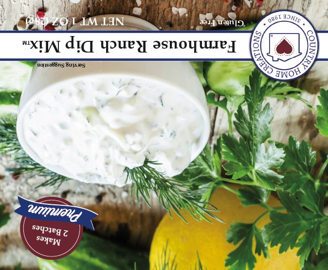 Country Home Creations Farmhouse Ranch Dip Mix