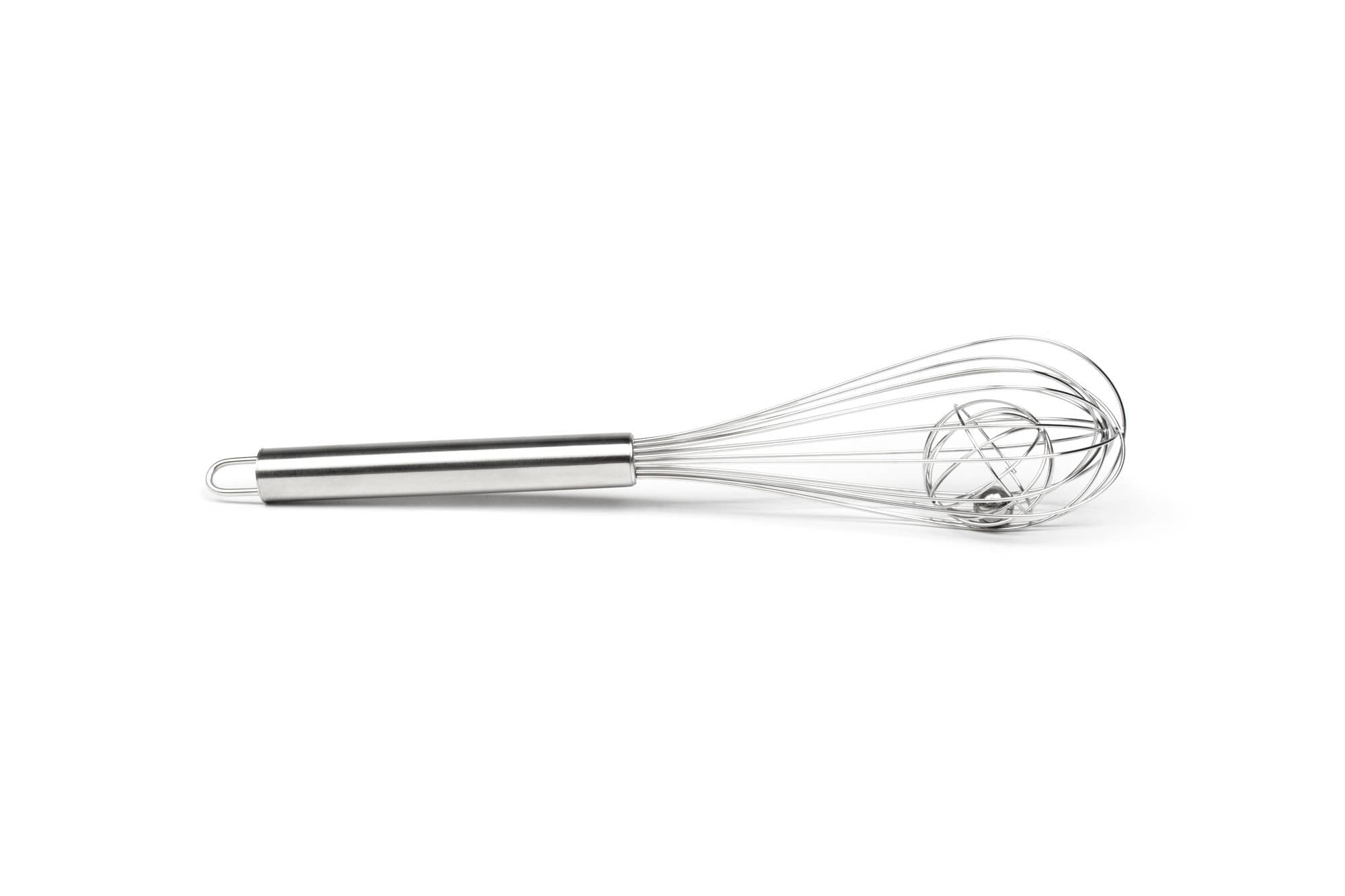 Fox Run Basket Cage Whisk, Stainless Steel, 12"