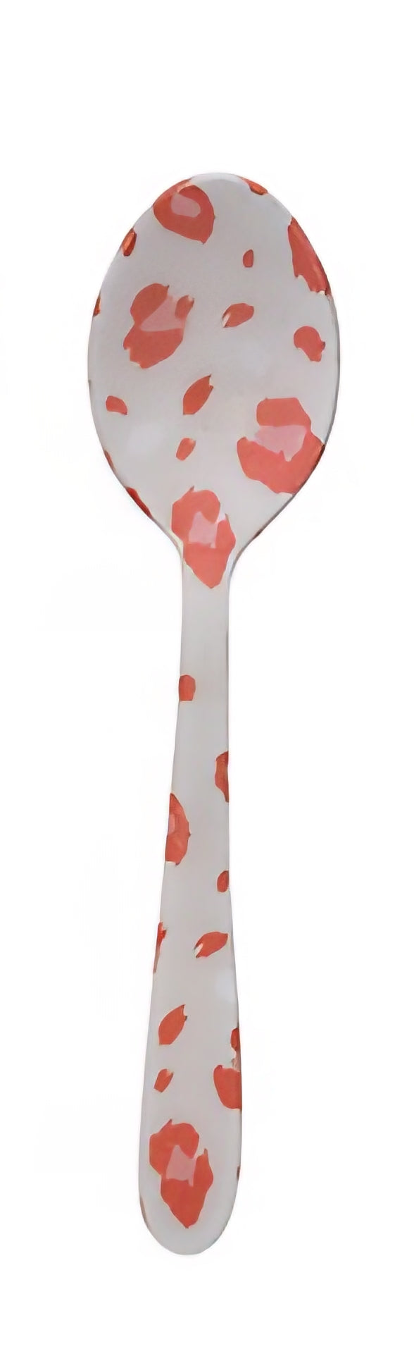 Enameled Animal Print Stainless Steel Spoon