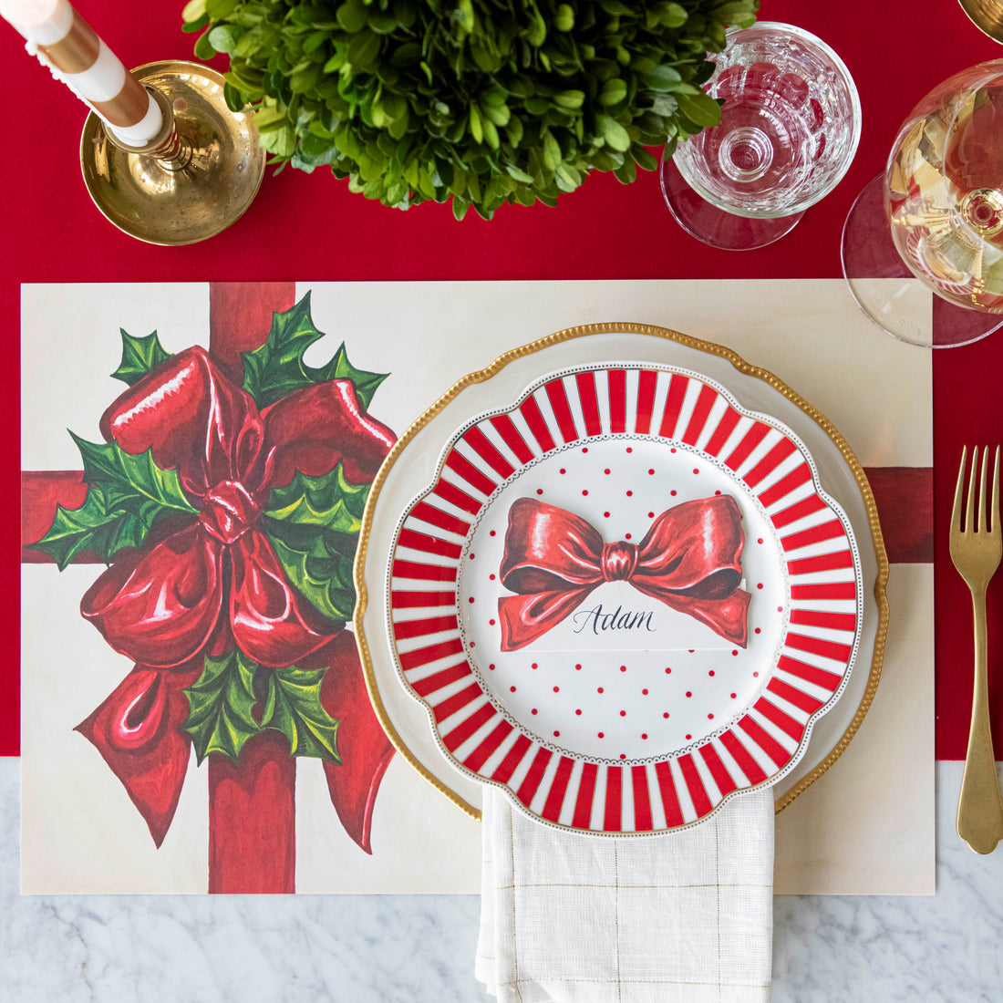 Hester & Cook Bow Place Cards