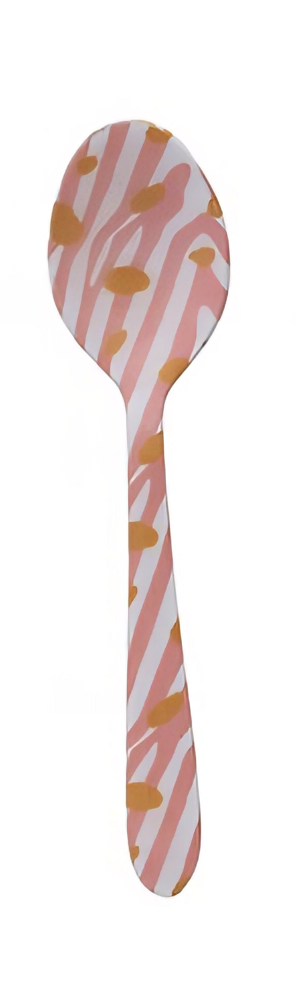 Enameled Animal Print Stainless Steel Spoon