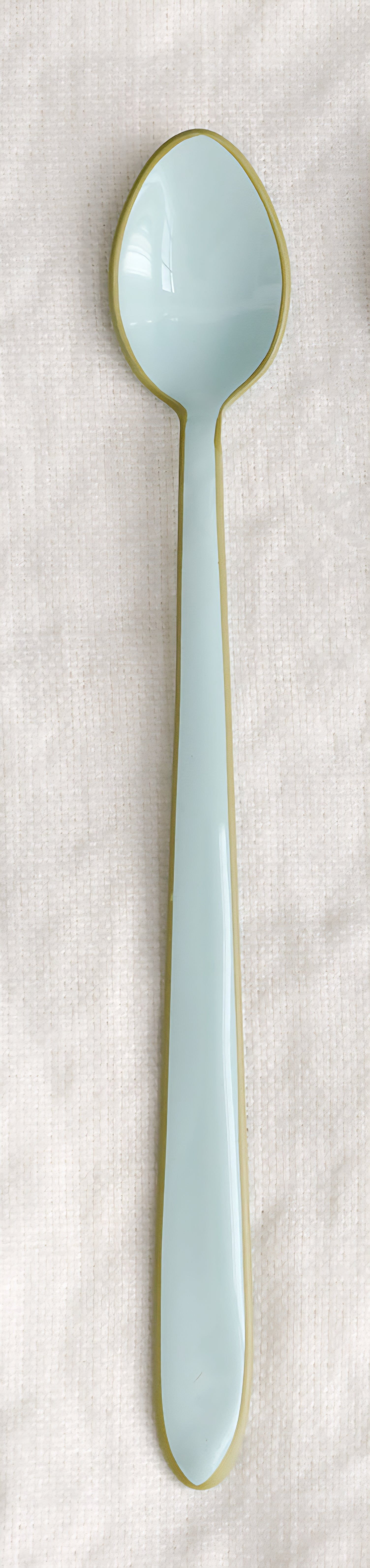 Enameled Stainless Steel Cocktail Spoon, 3 Colors