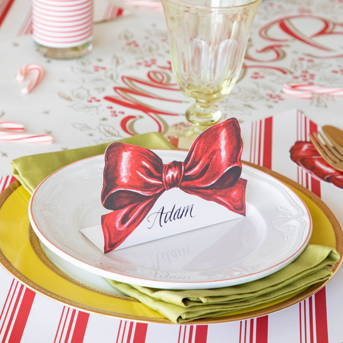 Hester & Cook Bow Place Cards