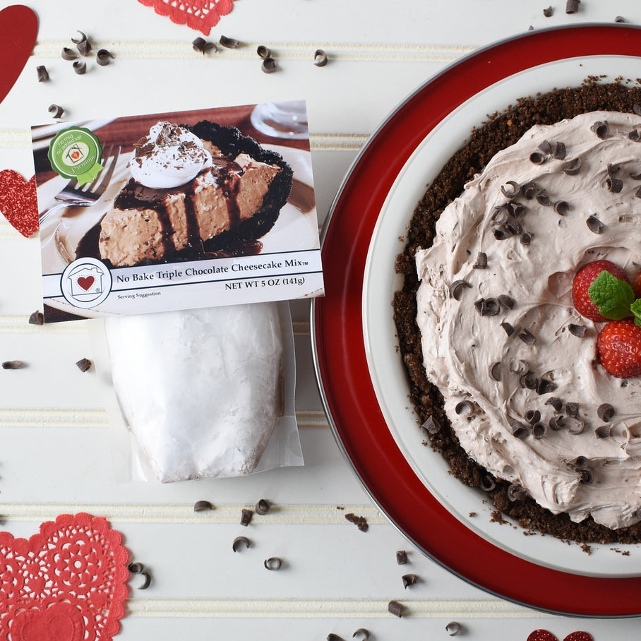 Country Home Creations No Bake Triple Chocolate Cheesecake Mix