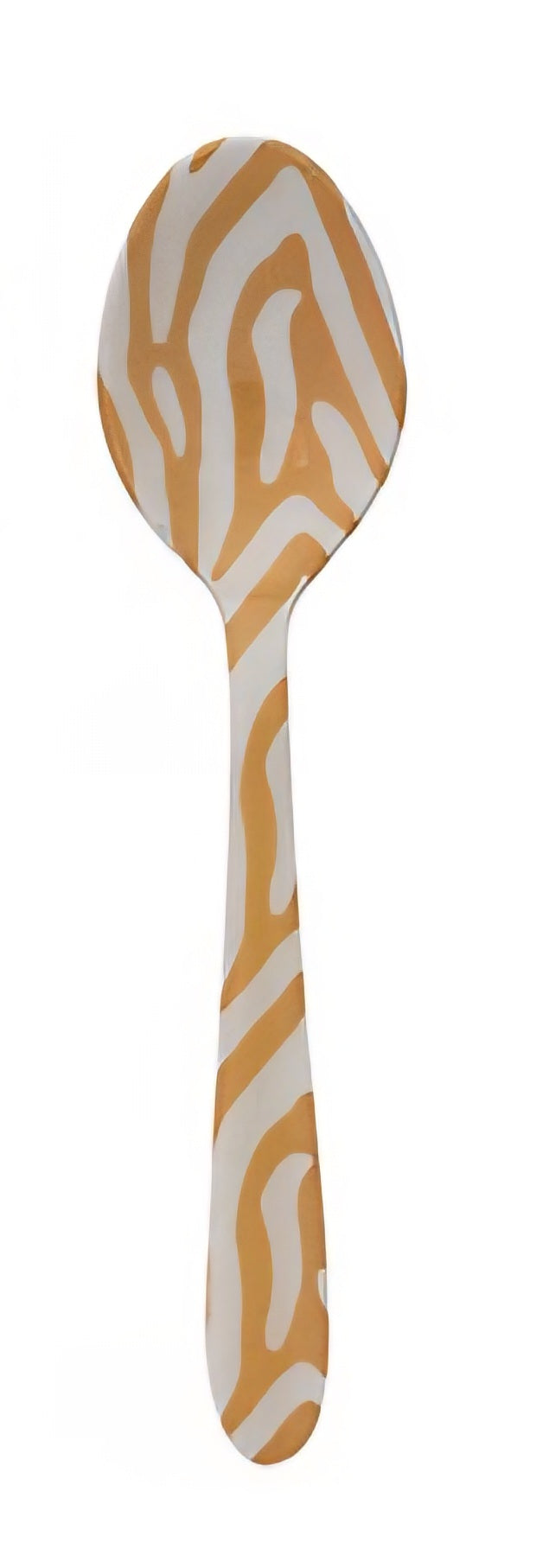 Enameled Animal Print Stainless Steel Spoon