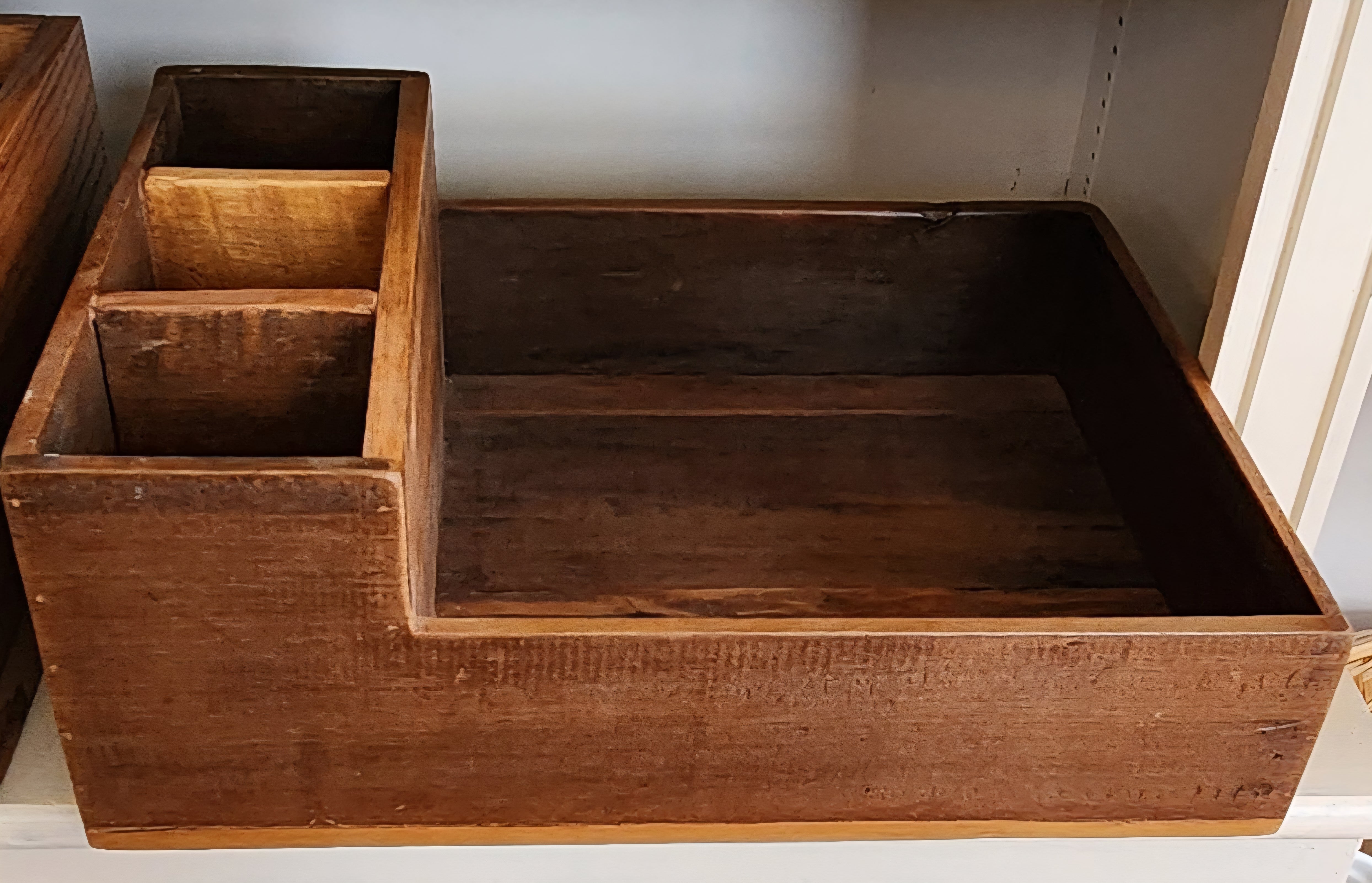 Reclaimed Wood Utensil and Plate Holder