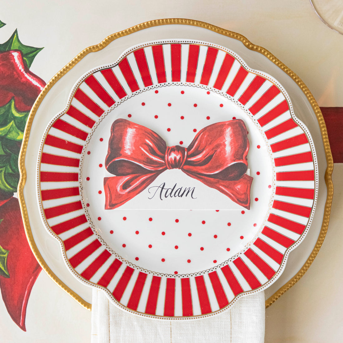 Hester & Cook Bow Place Cards