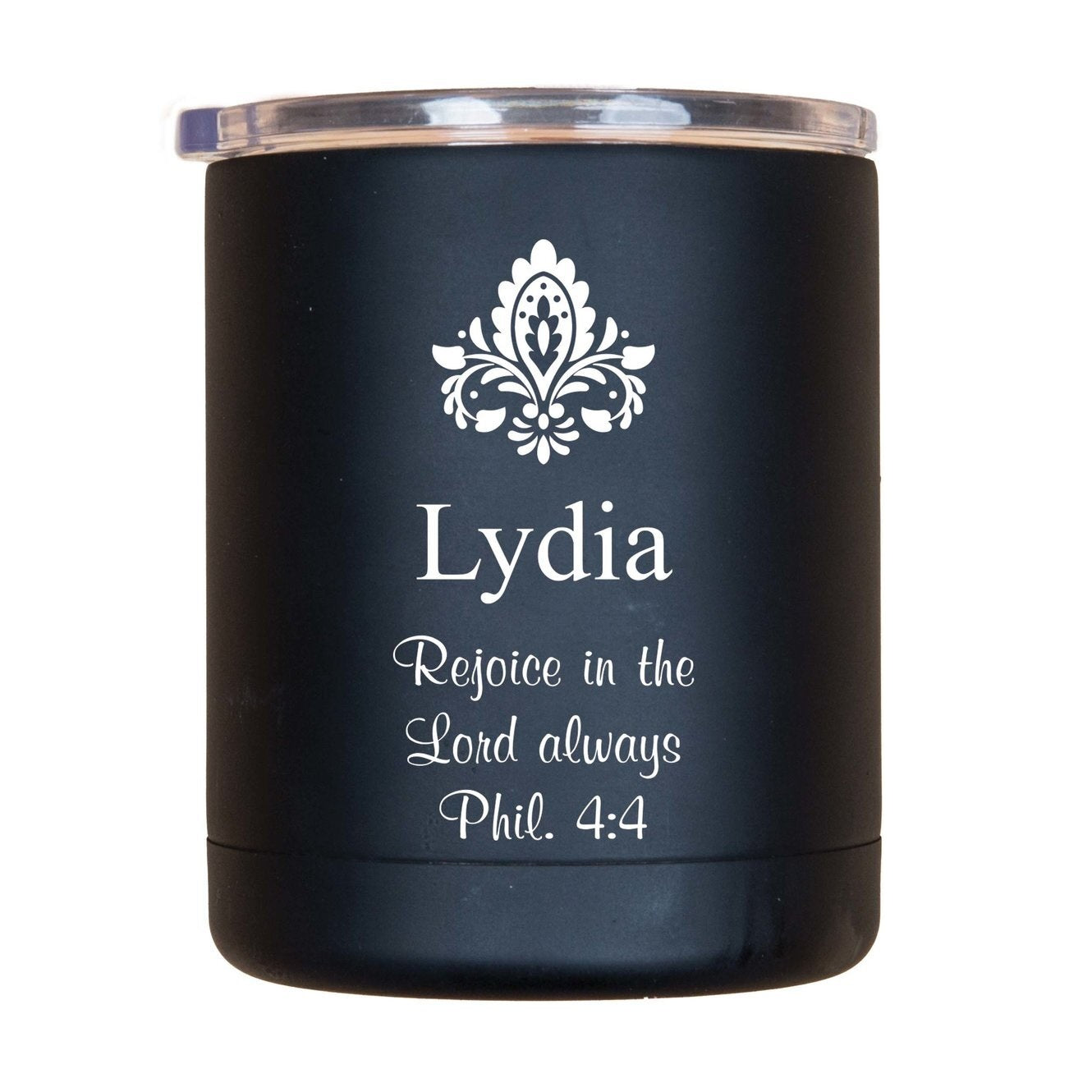 Black Travel Mug - Customizable