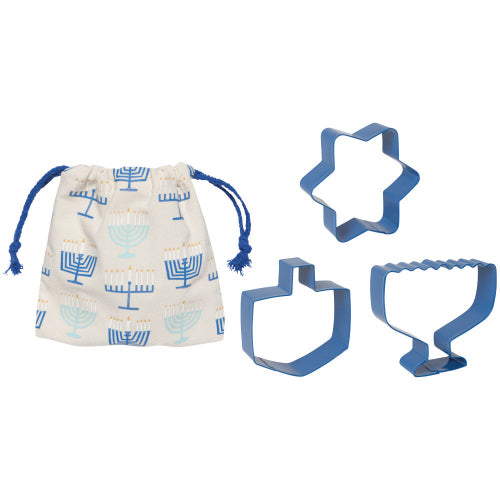 Bright Hanukkah Cookie Cutter Set/3