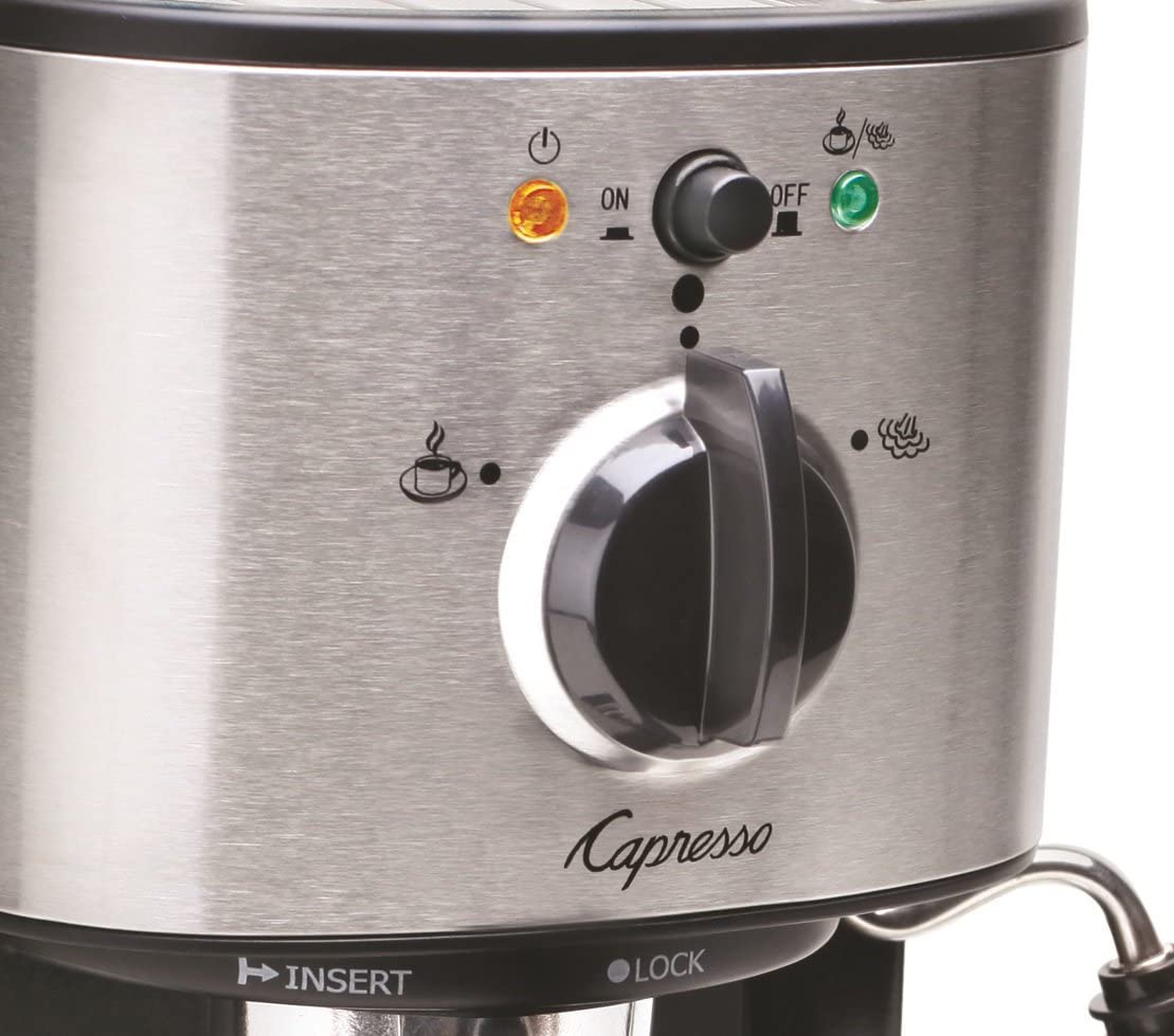 Capresso ec100 pump shop espresso and cappuccino machine