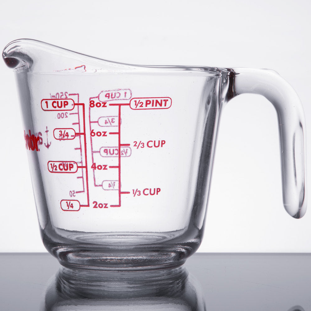 Measuring Cup Set Bright Colorful Kitchen Essentials 