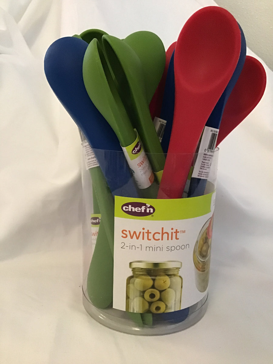 Chef'n Switchit 2-in-1 Spatula, Cherry - Spoons N Spice