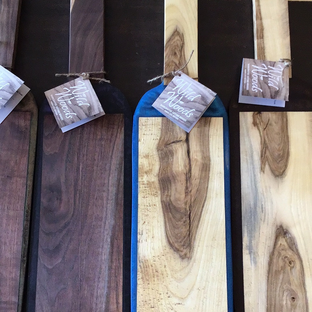 Wild Woods Walnut Wine Bottle Boards