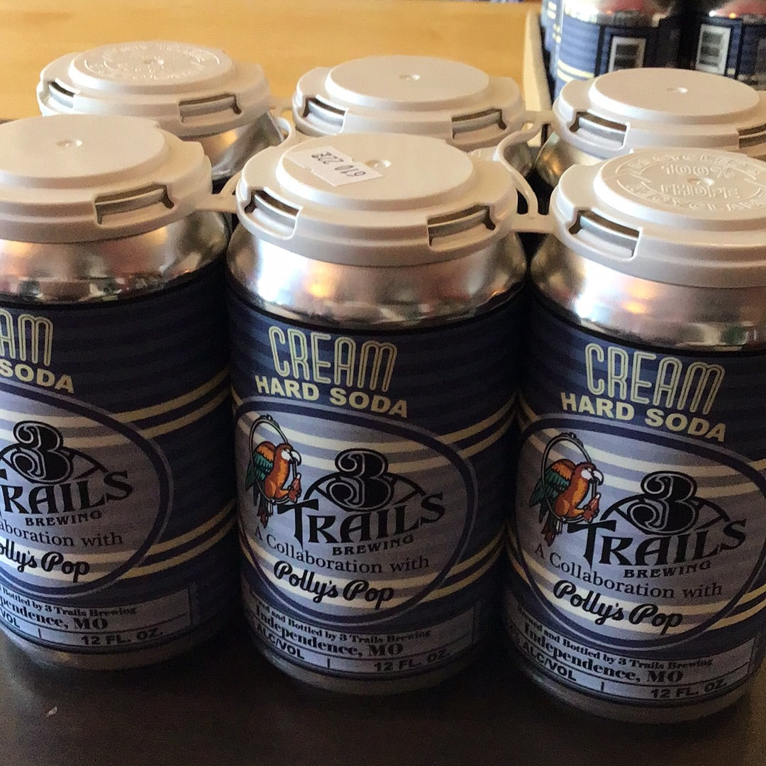 Hard Cream Soda by Polly's Pop and 3 Trails Brewing