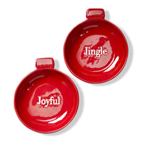 tag Jingle & Joyful Ornament Bowls