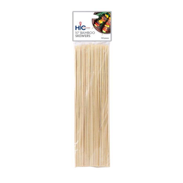 Bamboo Skewer, 10in, Pack Of 100 | HIC Kitchen