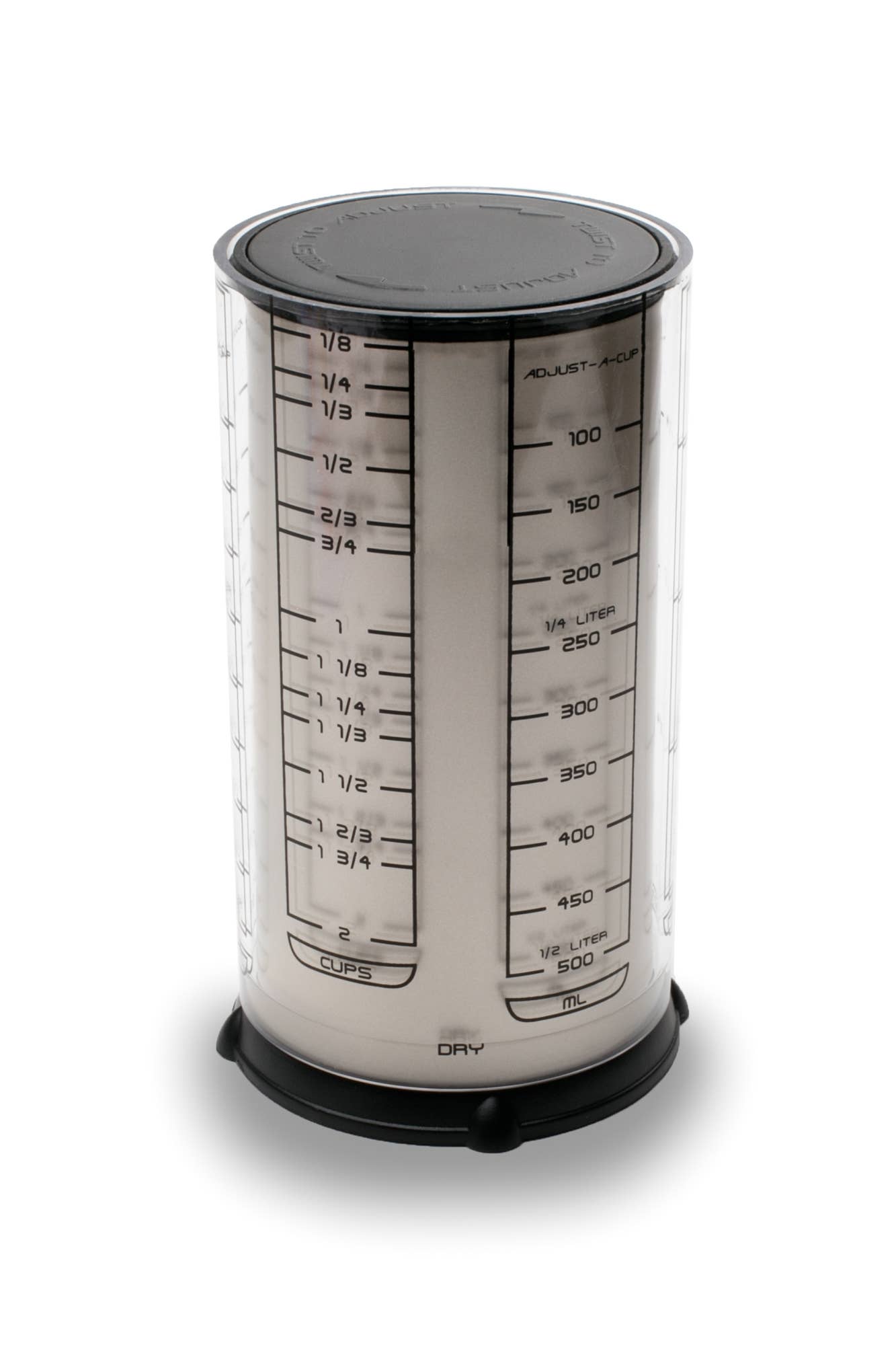 2 Cup Adjust-A-Cup, Satin, 3.25" x 6" | KitchenArt Pro