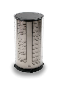 2 Cup Adjust-A-Cup, Satin, 3.25" x 6" | KitchenArt Pro