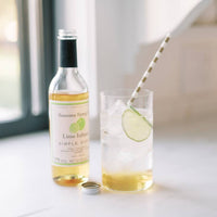 Lime Infused Simple Syrup