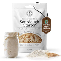 Organic Non-GMO, Freeze Dried, Sourdough Starter. 12 gr NEW