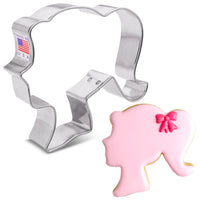 Doll Head Cookie Cutter