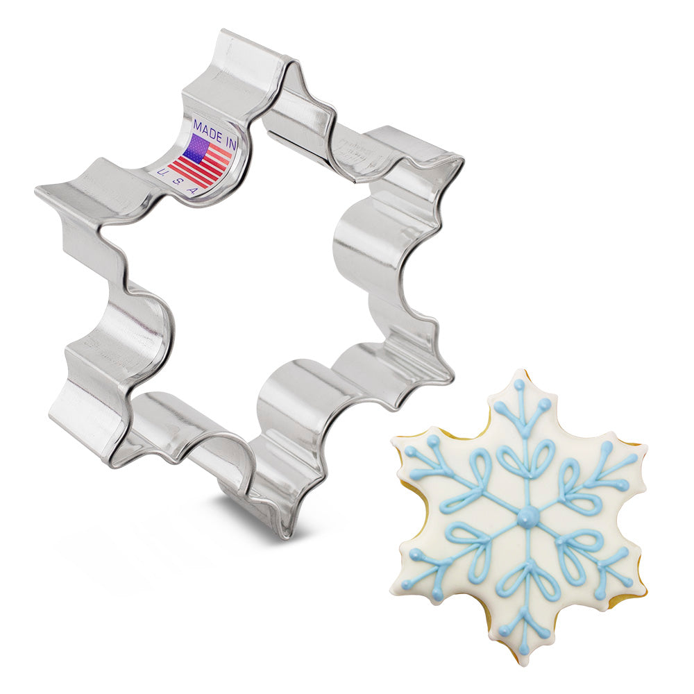 Christmas Geometric Snowflake Cookie Cutter