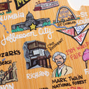 Missouri Cutting Board with Artwork by Fish Kiss™