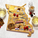 Missouri Cutting Board with Artwork by Fish Kiss™